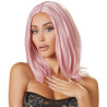 Cottelli Accessoires Perruque Cheveux mi-longs Roses